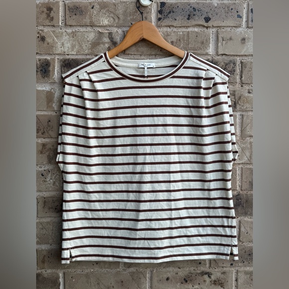 rag & bone NWT
Mica Stripe Tank Brownstripe Sz S - Picture 7 of 16